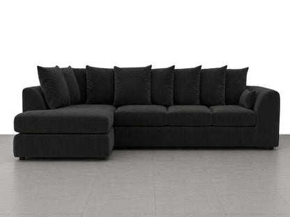 XL Left Hand Facing Black