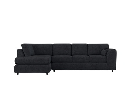 XL Left Hand Facing Black