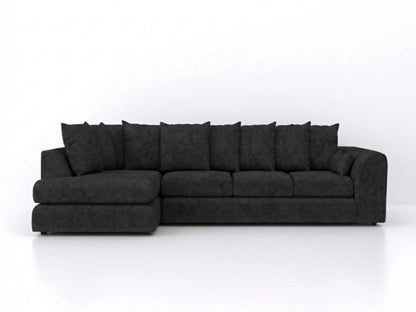 XL Left Hand Facing Black