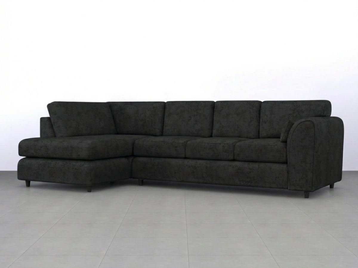 XL Left Hand Facing Black