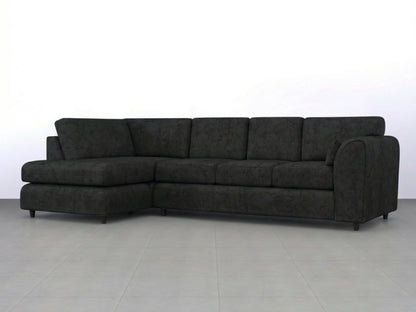 XL Left Hand Facing Black