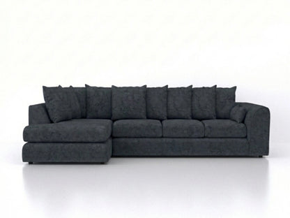 XL Left Hand Facing Dark Grey
