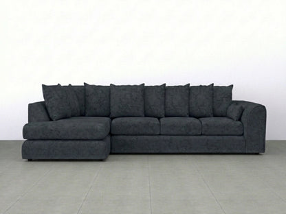XL Left Hand Facing Dark Grey