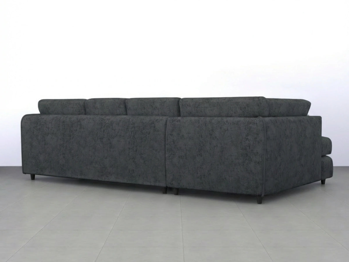 XL Left Hand Facing Dark Grey