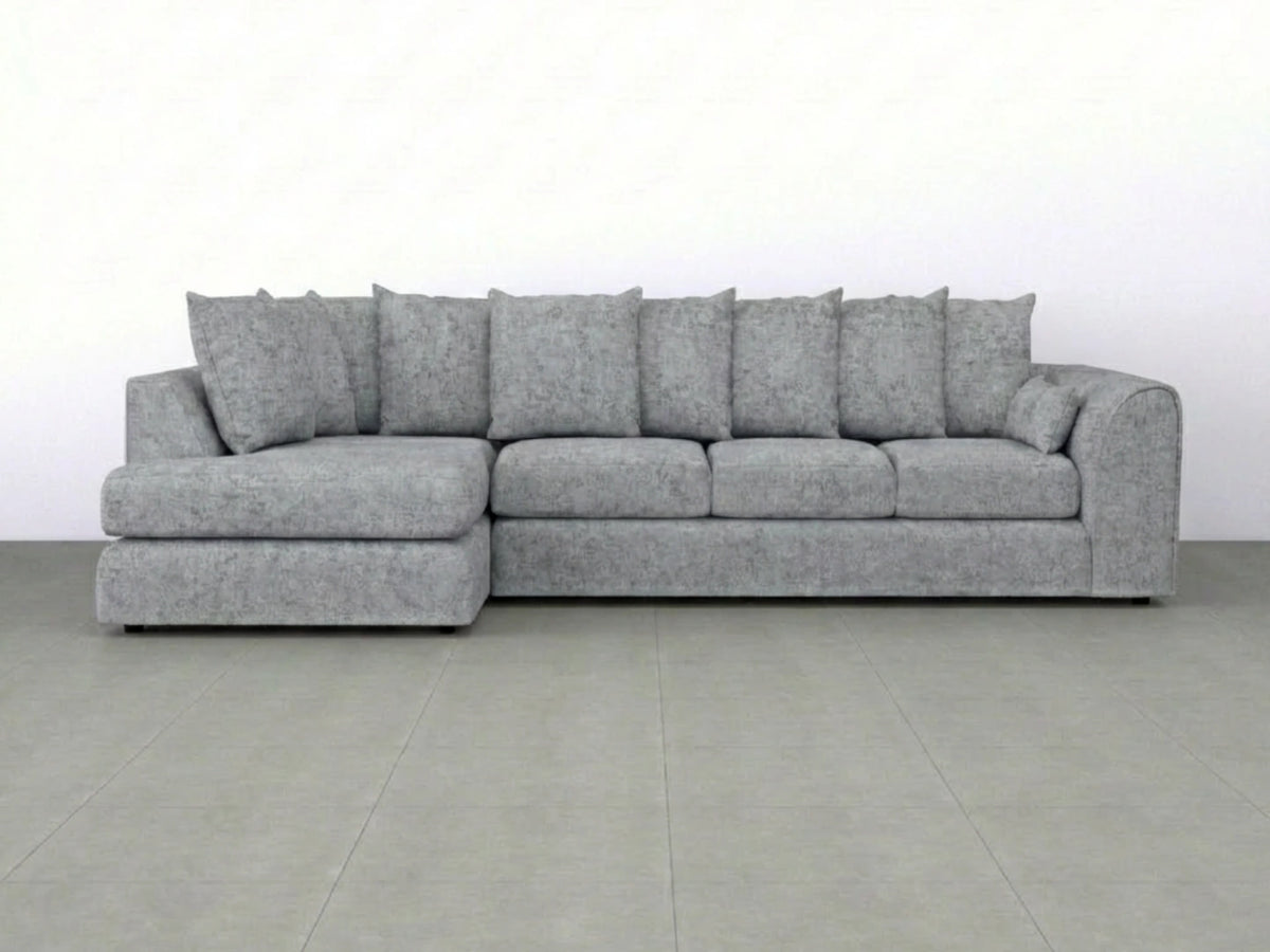 XL Left Hand Facing Light Grey