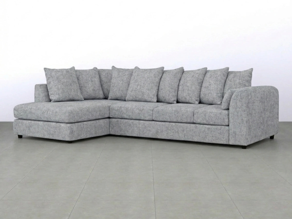 XL Left Hand Facing Light Grey