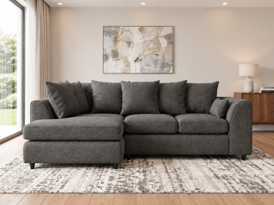 Lisbon Scatter Back L Shape Sofa