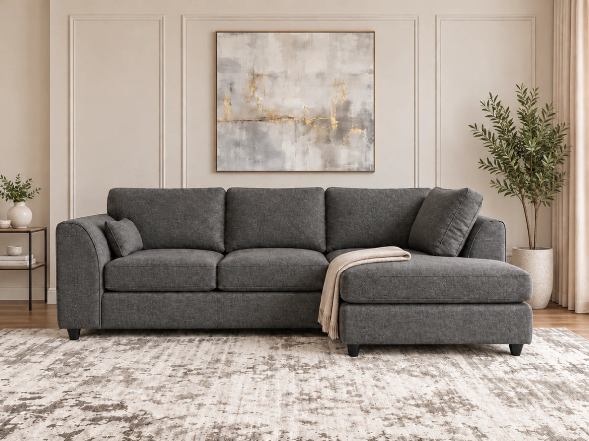 Lisbon Full Back L Shape Sofa