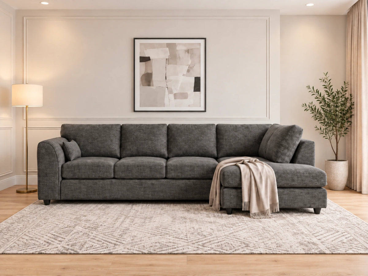 Lisbon Full Back XL L-Shape Sofa