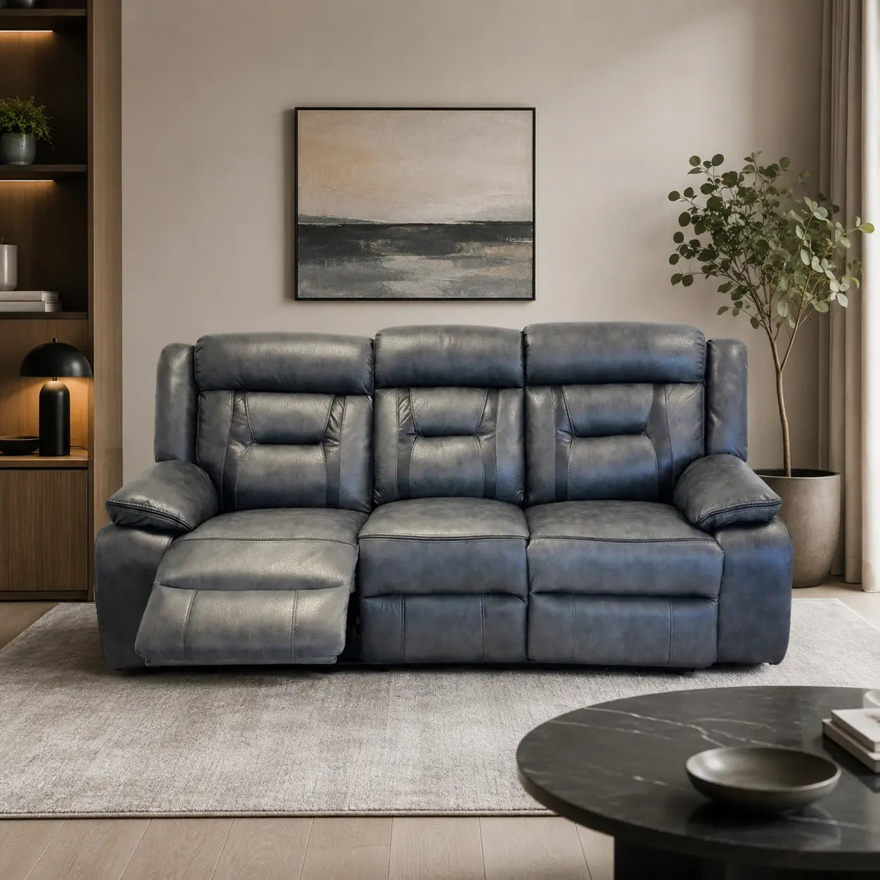 3 Seater Grey