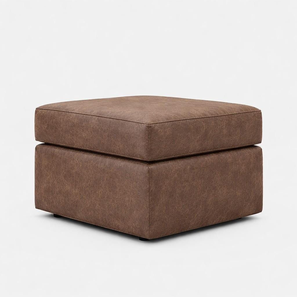 footstool brown