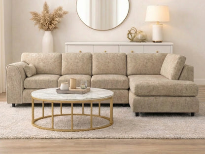 XL Right Hand Facing Beige