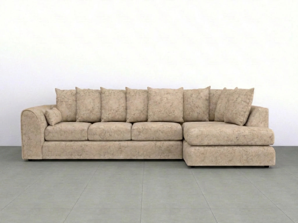 XL Right Hand Facing Beige