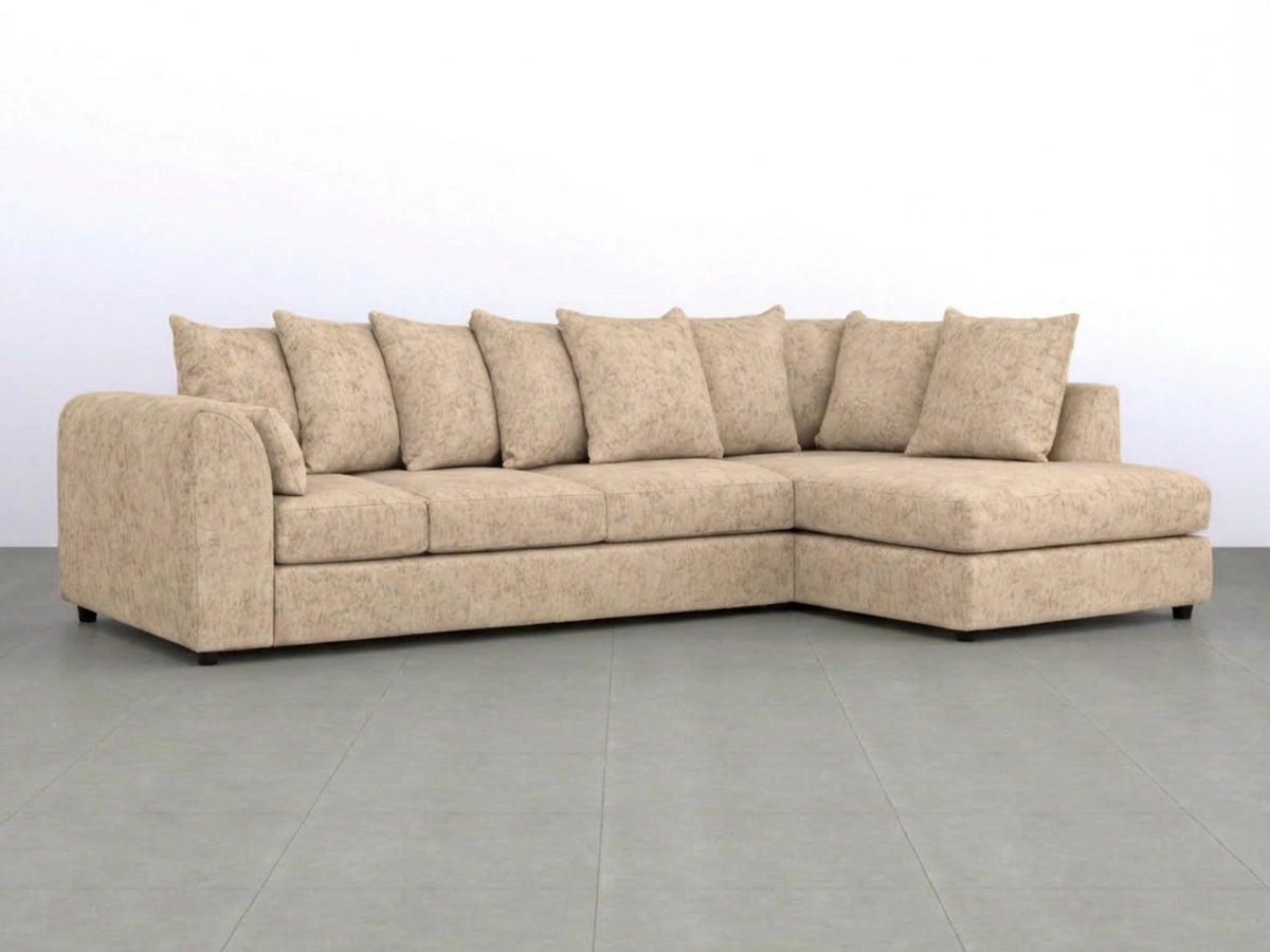 XL Right Hand Facing Beige