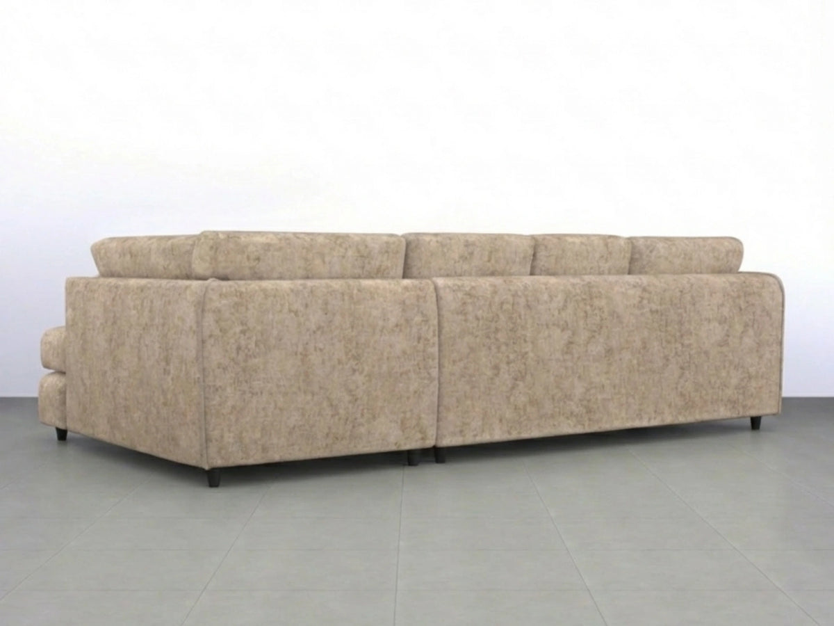 XL Right Hand Facing Beige
