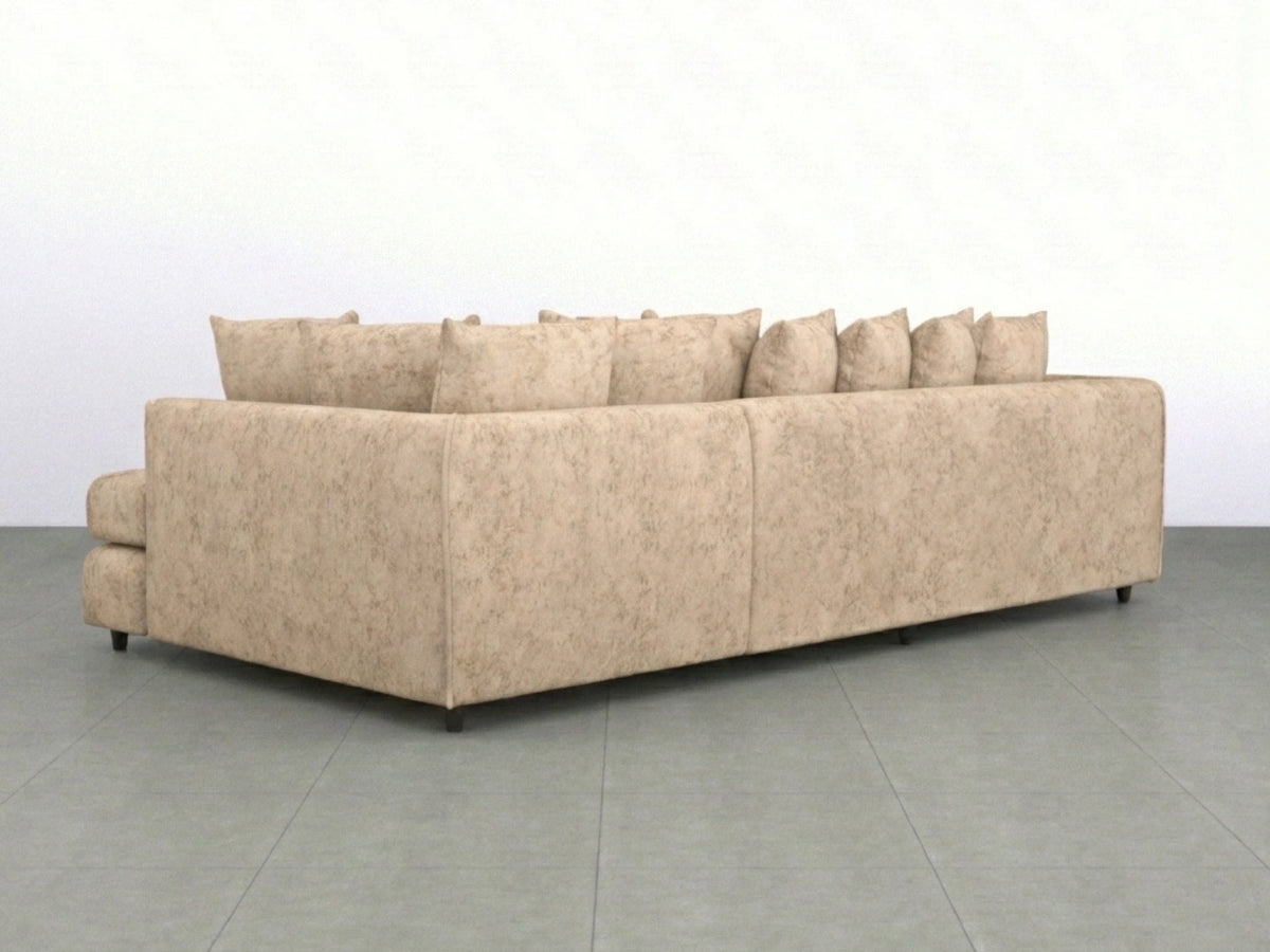 XL Right Hand Facing Beige
