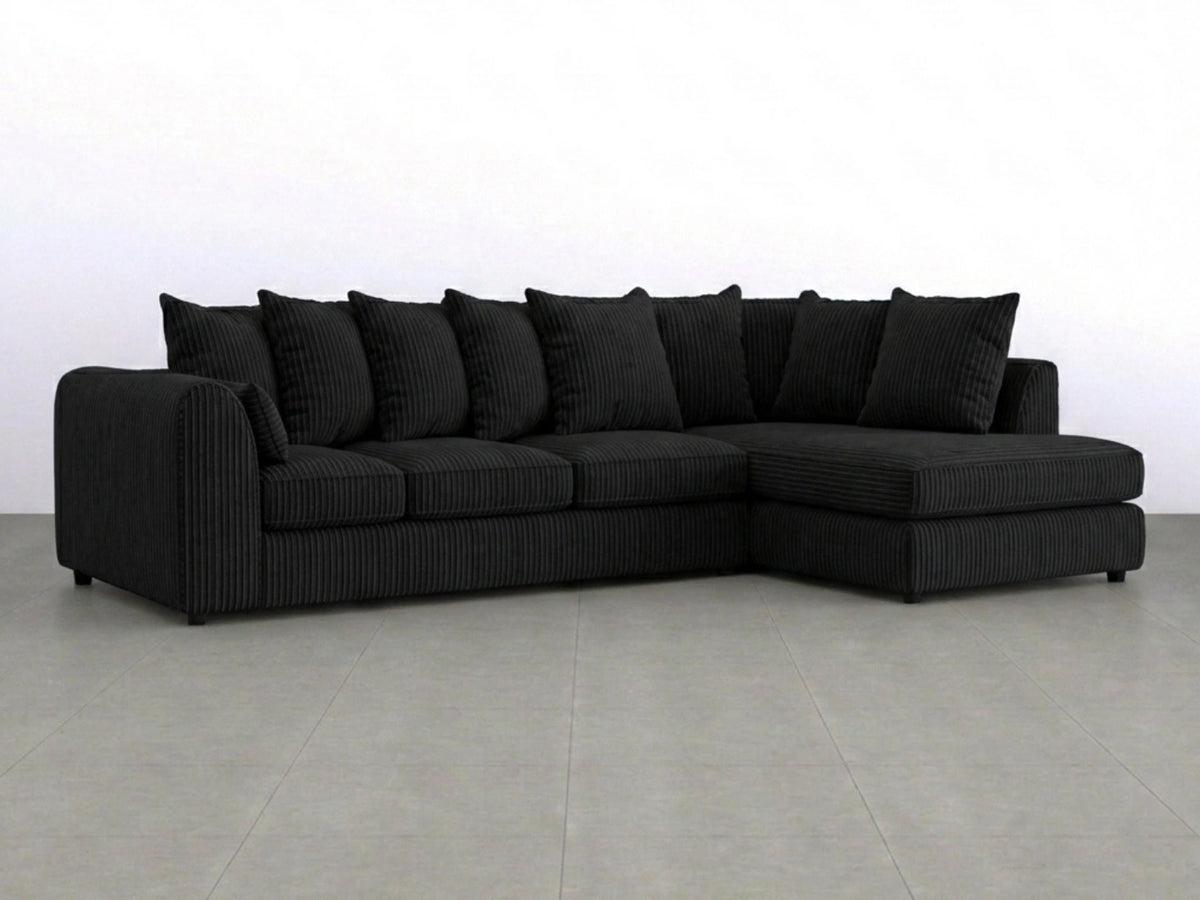 XL Right Hand Facing Black
