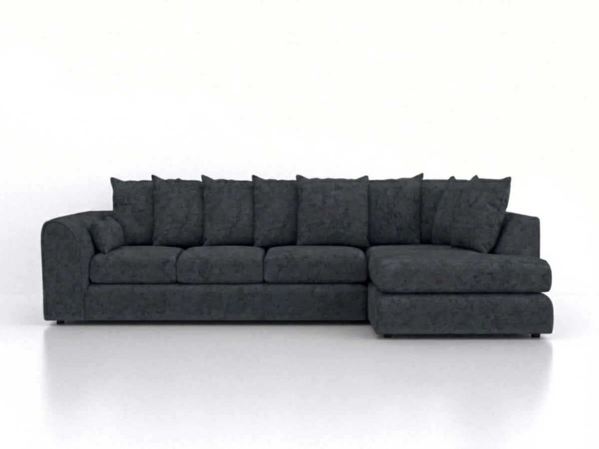 XL Right Hand Facing Dark Grey