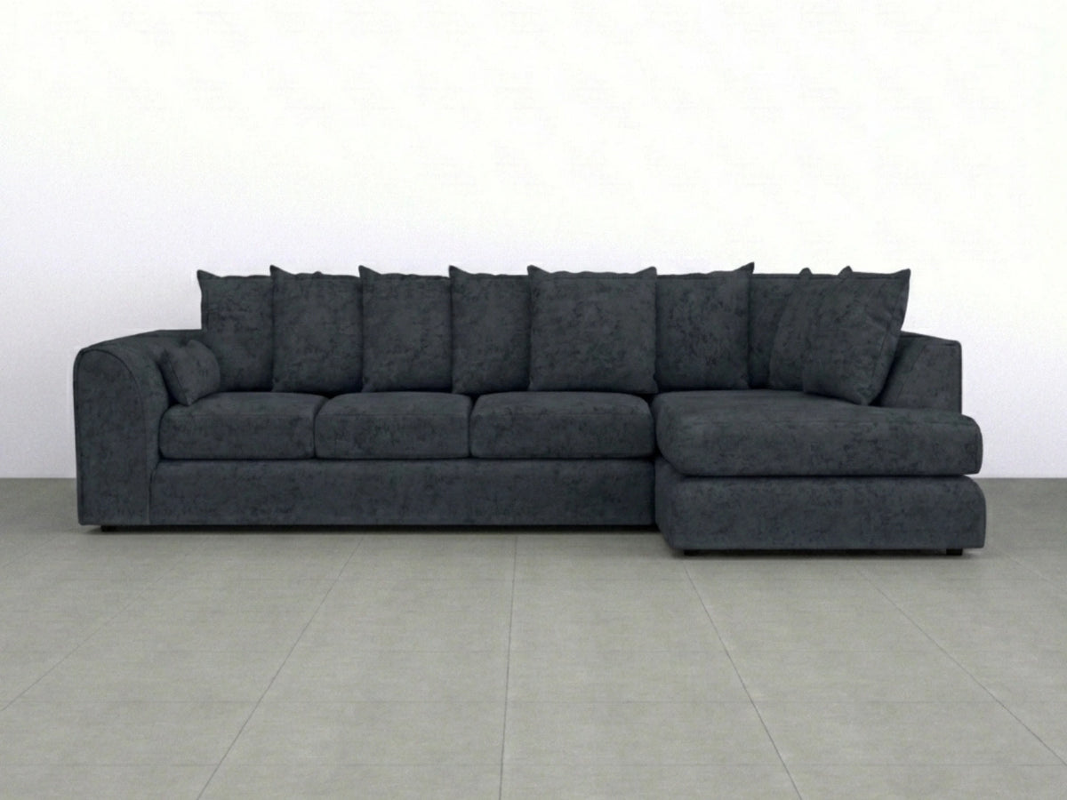 XL Right Hand Facing Dark Grey