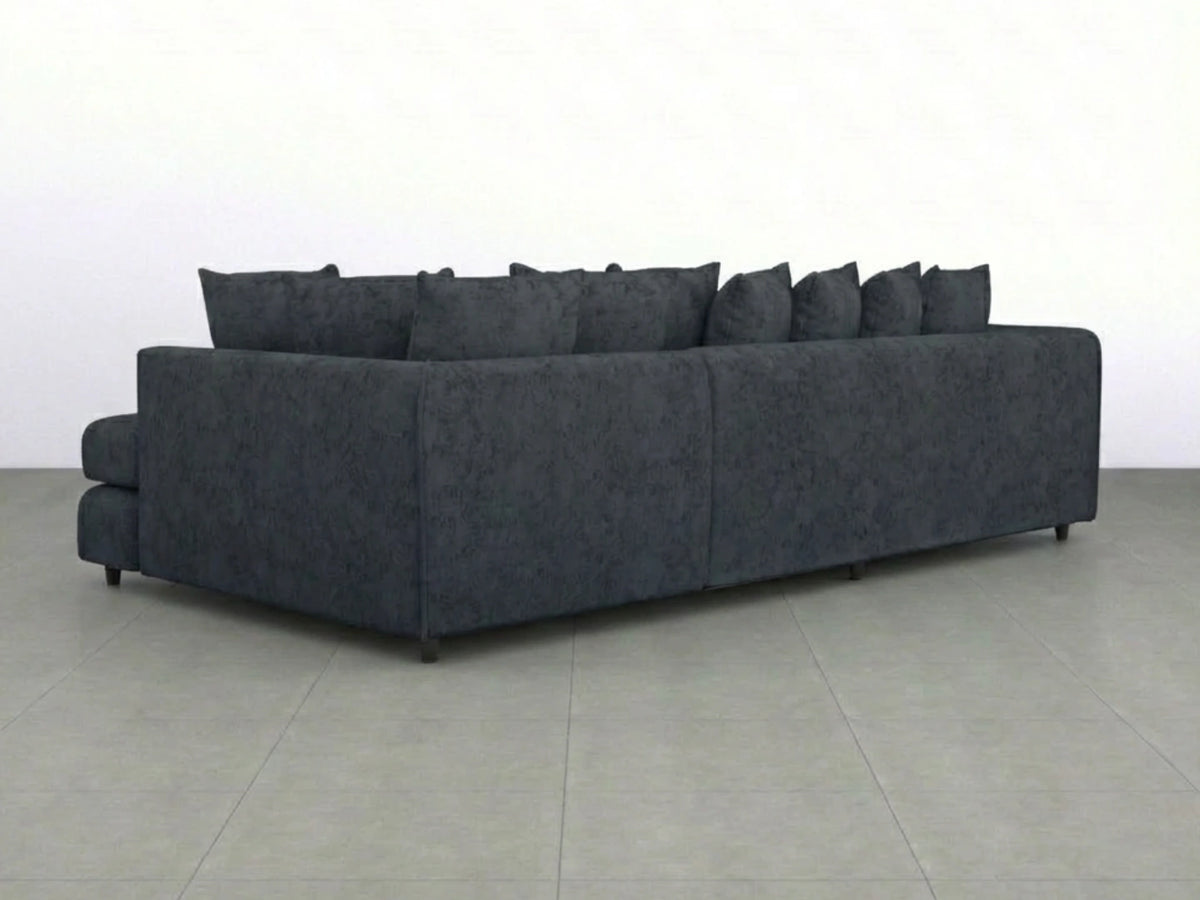XL Right Hand Facing Dark Grey
