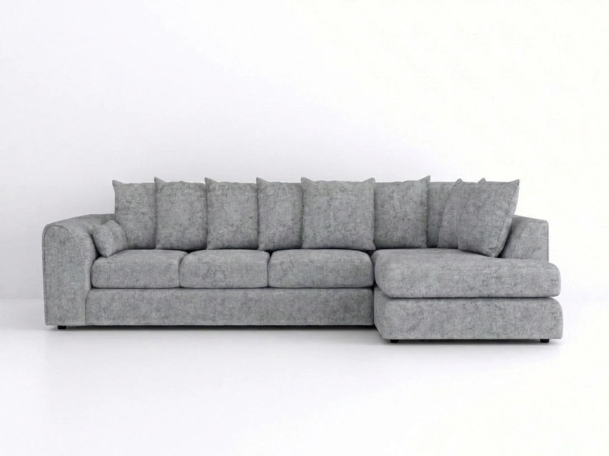 XL Right Hand Facing Light Grey