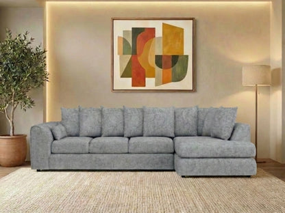 XL Right Hand Facing Light Grey