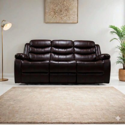 3 seater Brown