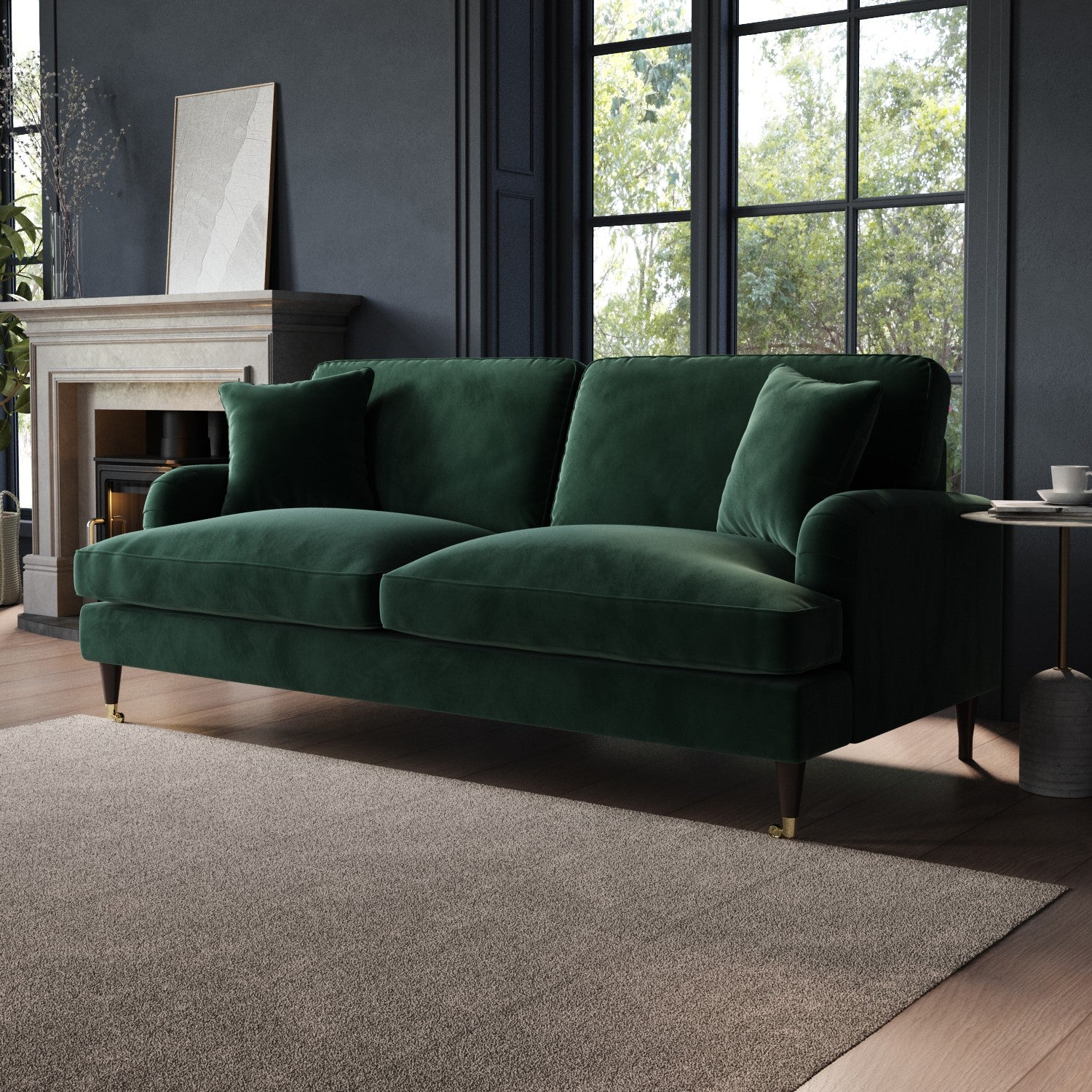 Payton Velvet Sofa - Gamzo Outlet