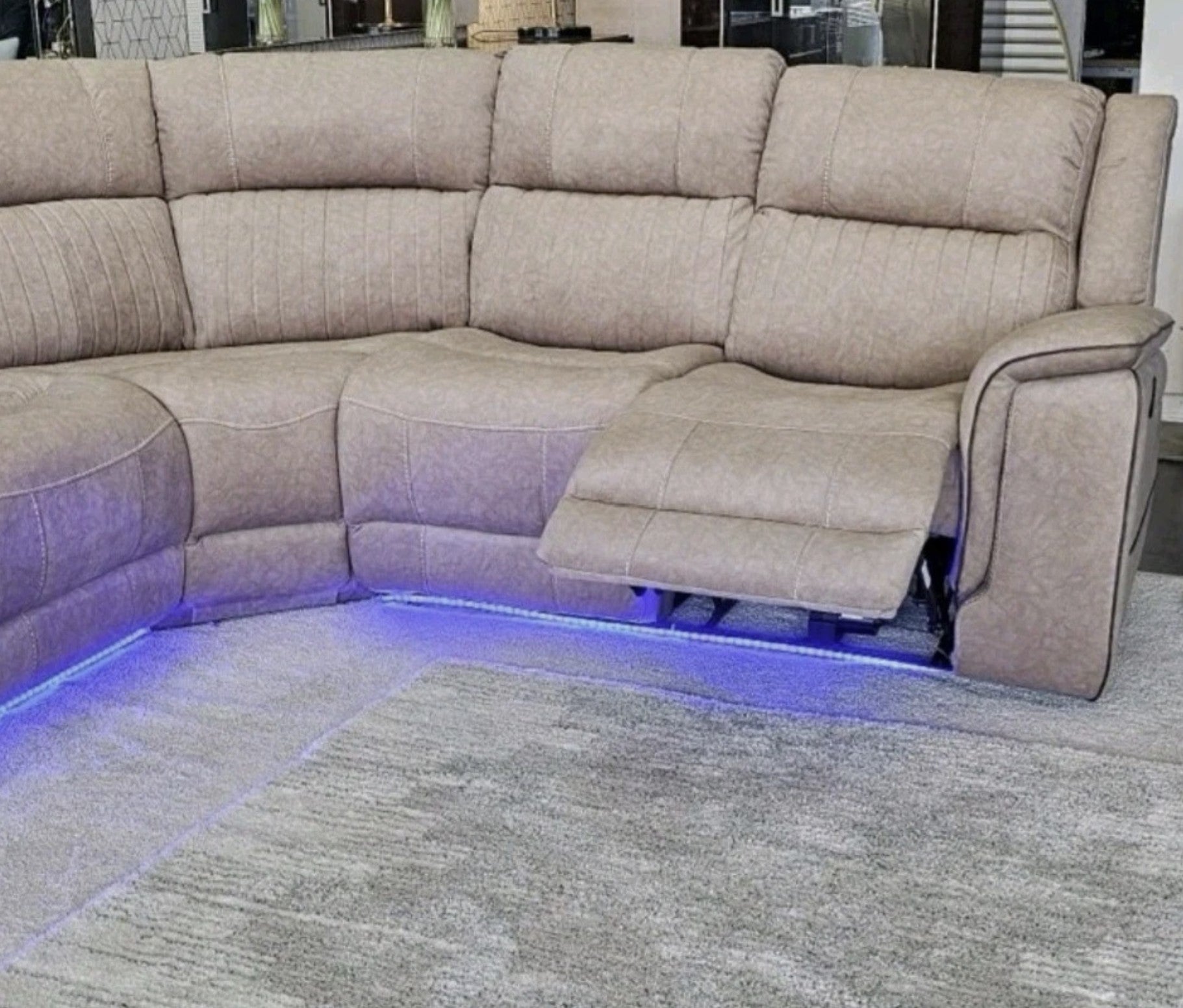 Model H Electric Recliner Corner Sofa - Gamzo Outlet