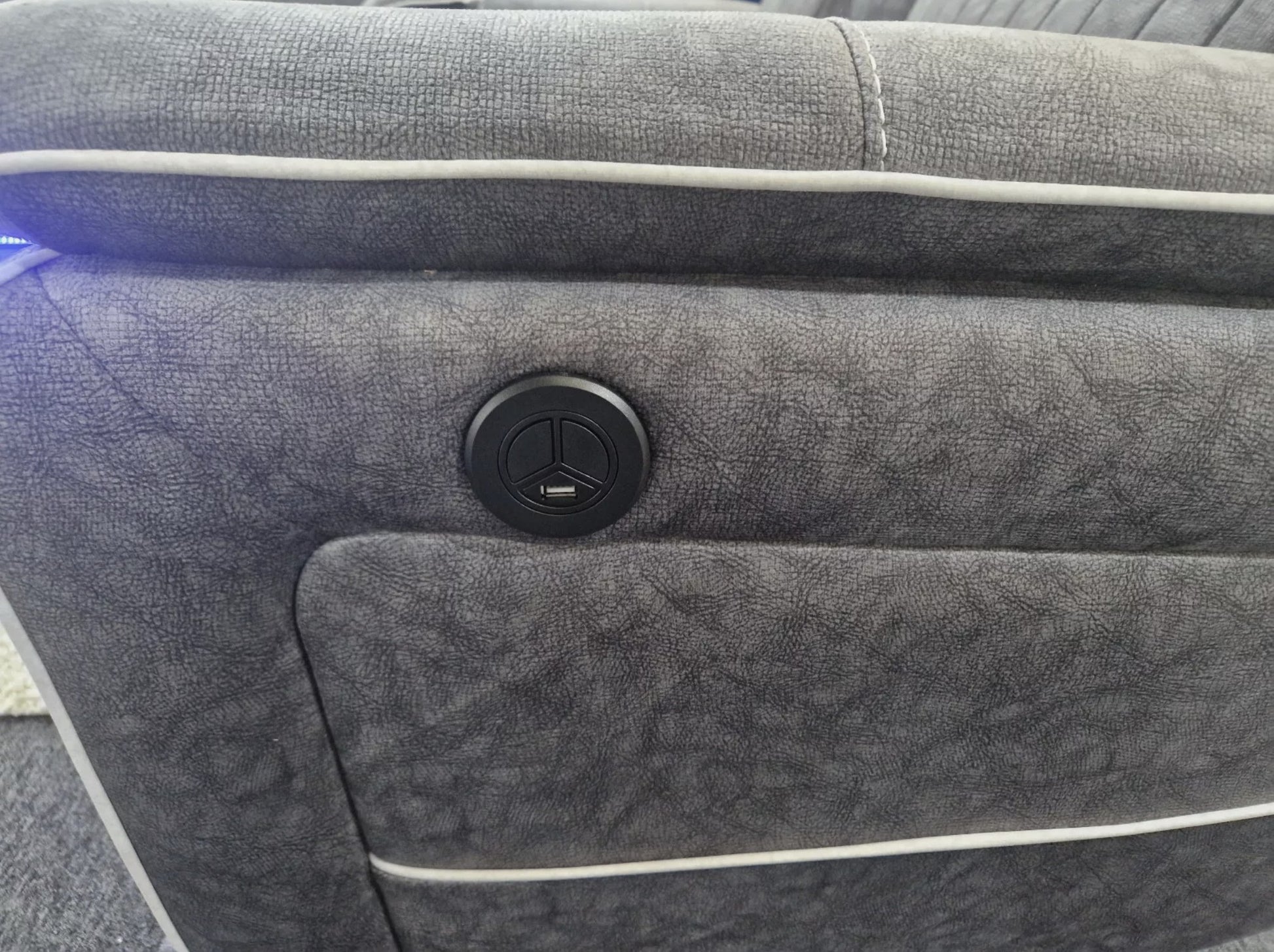 Model H Electric Recliner Corner Sofa - Gamzo Outlet