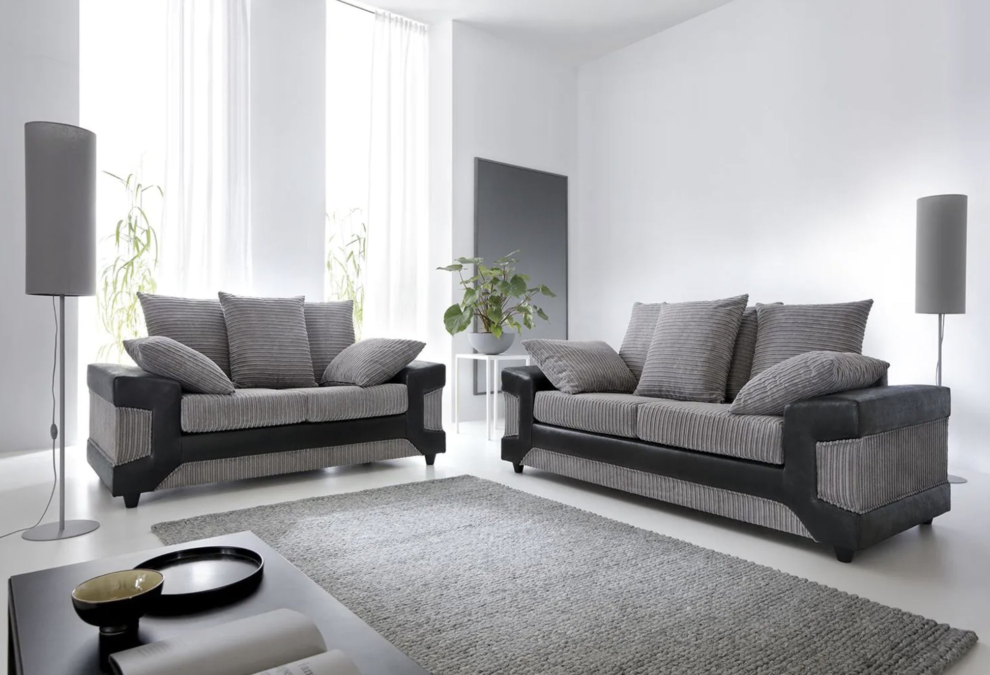 DINO SCATTER BACK SOFA SET - Gamzo Outlet