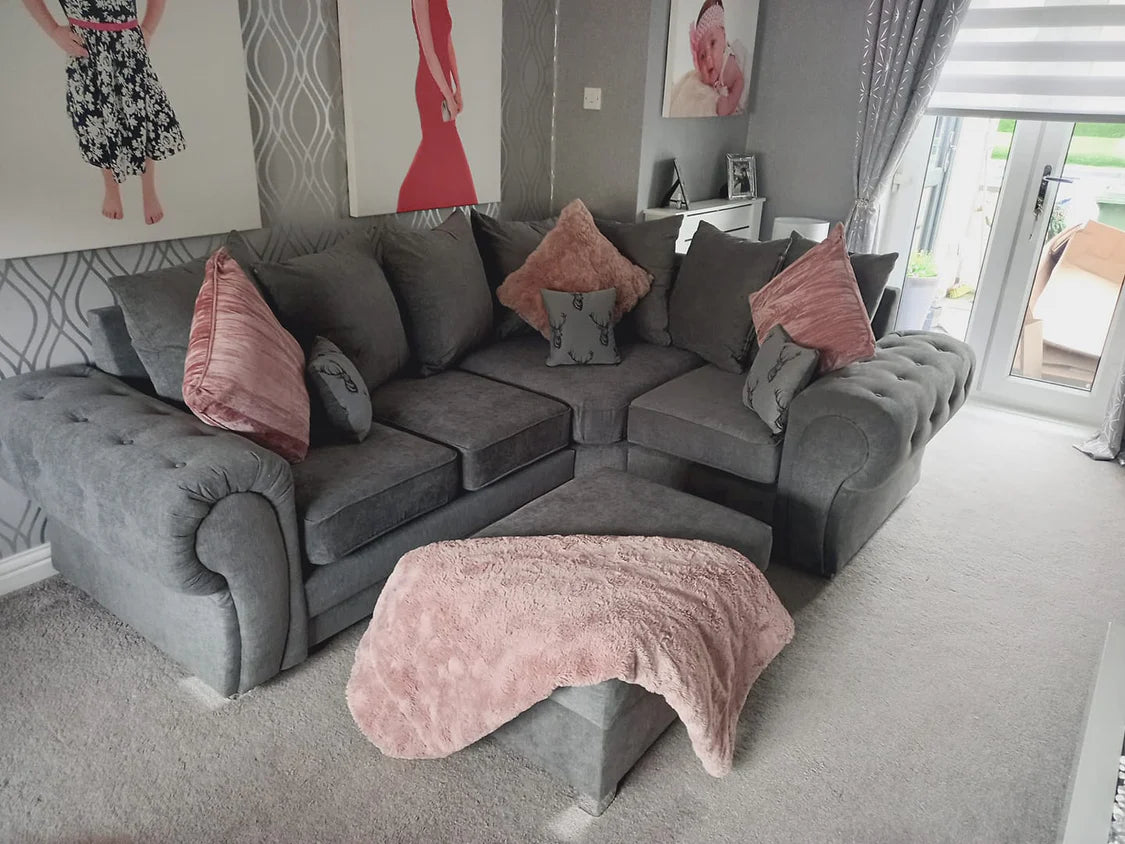 Verona Scatter Back Corner Sofa