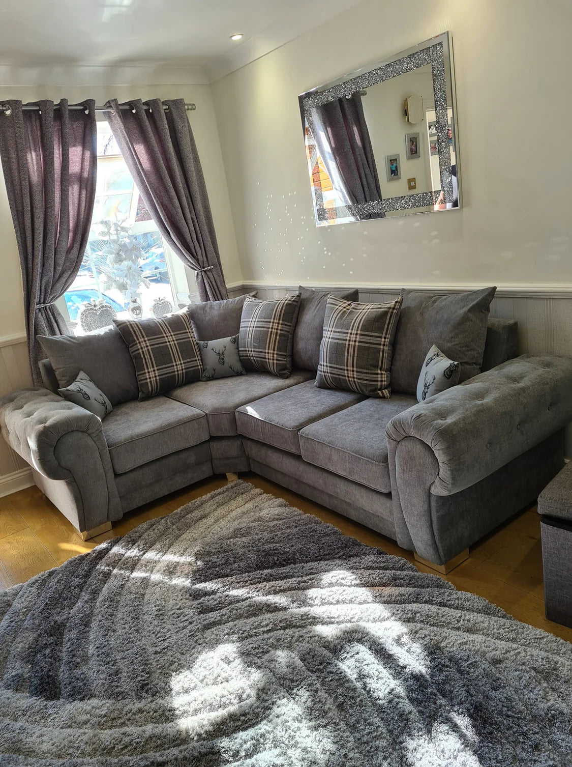 Verona Scatter Back Corner Sofa