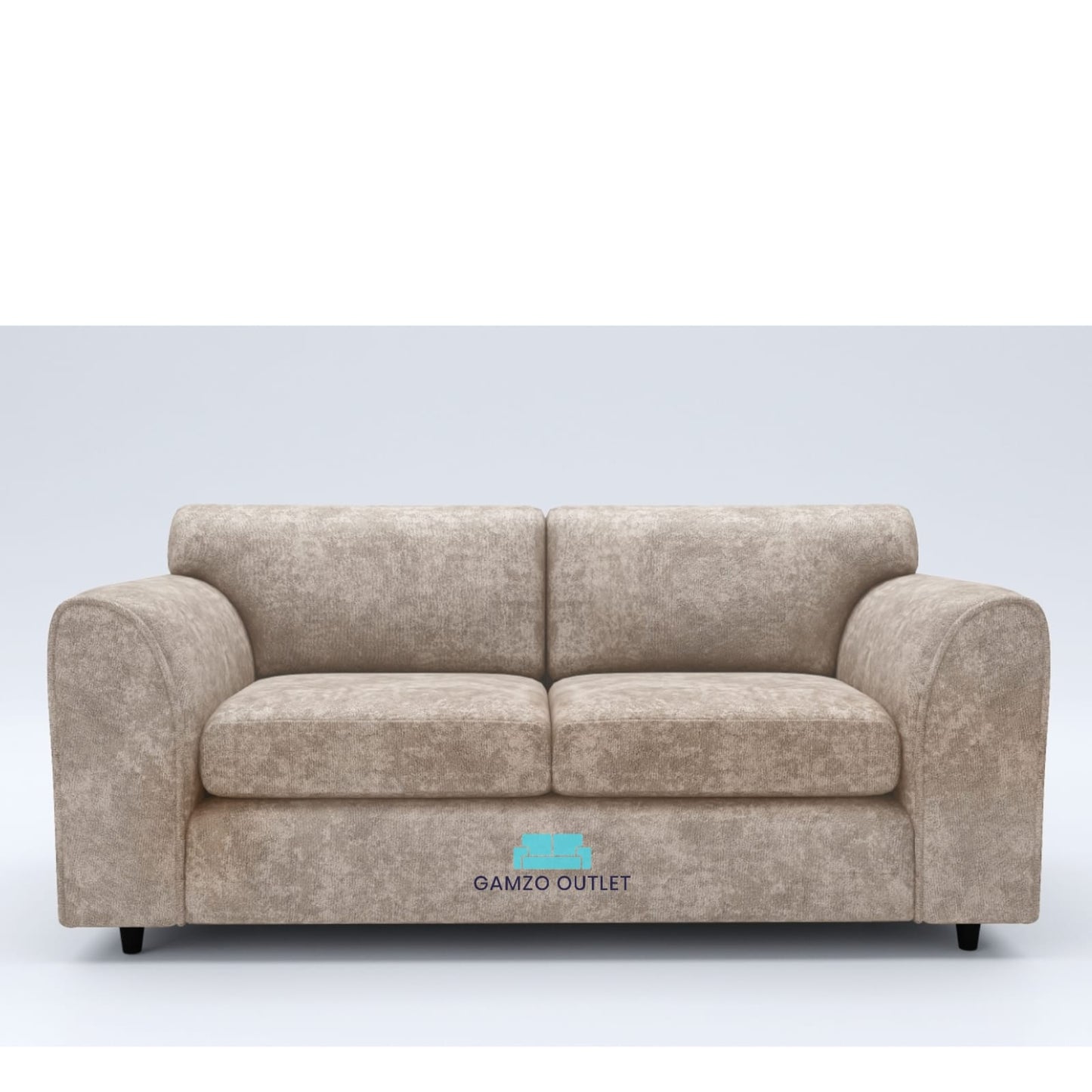 ALASKA FABRIC 3 SEATER FULL BACK SOFA