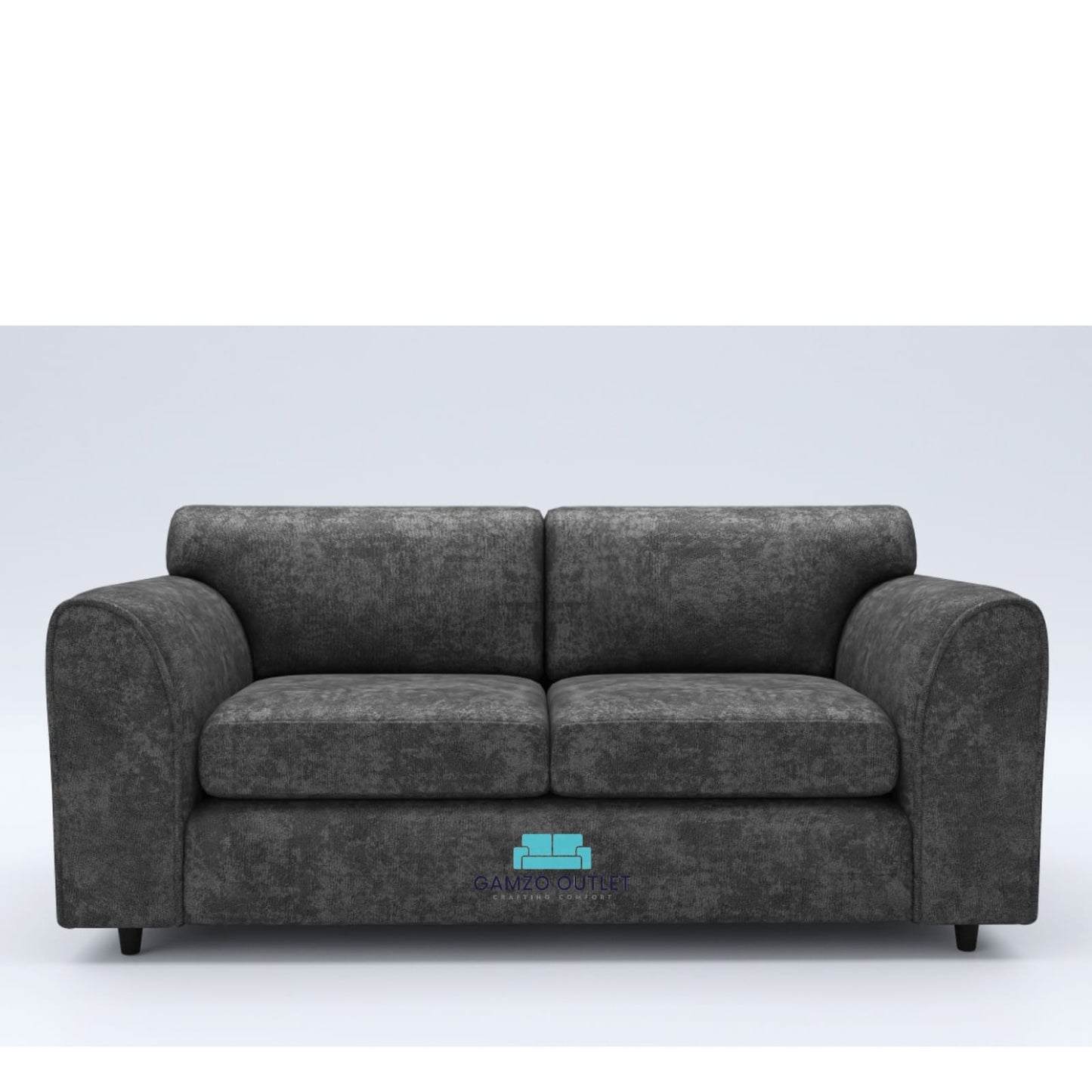 ALASKA FABRIC 3 SEATER FULL BACK SOFA