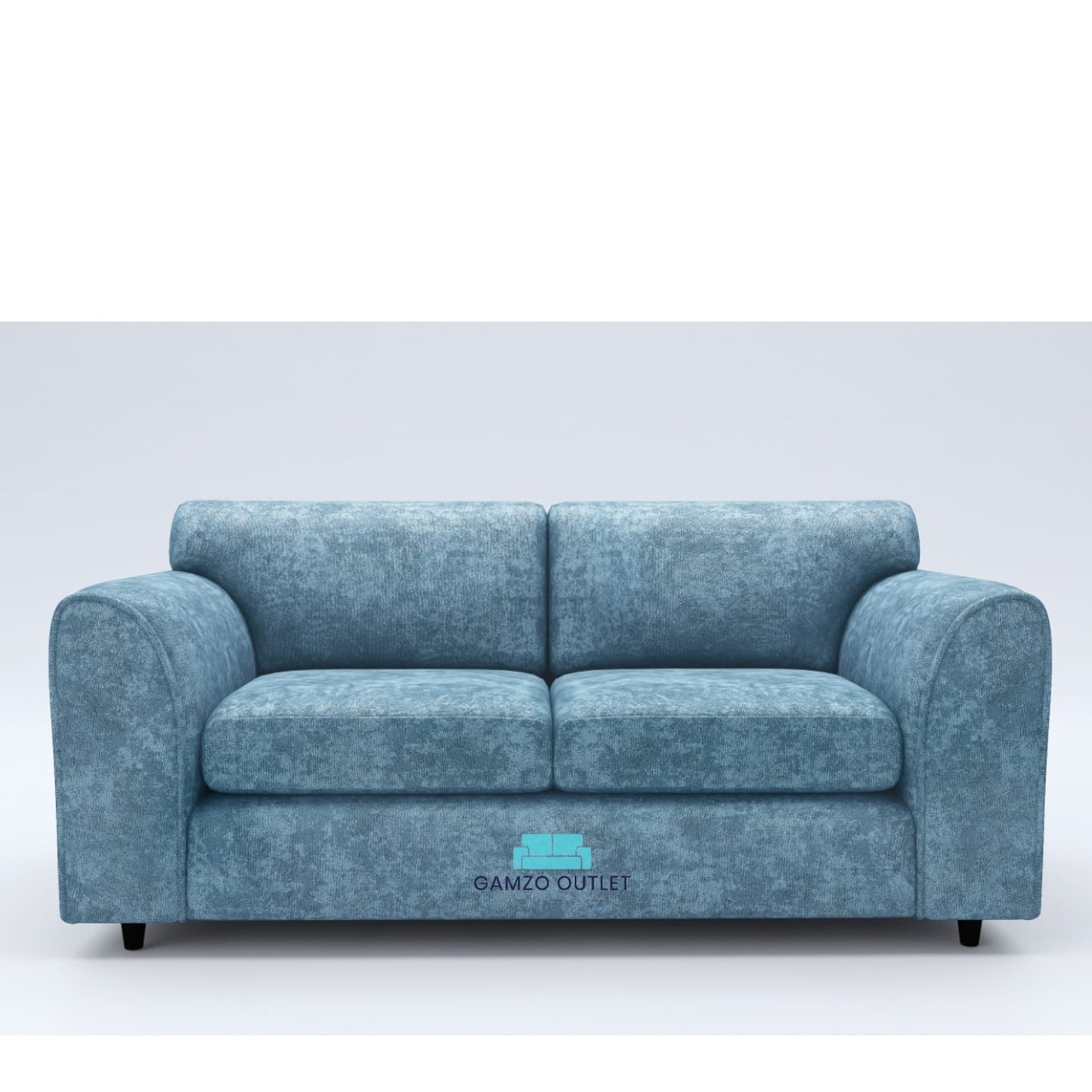 ALASKA FABRIC 3 SEATER FULL BACK SOFA