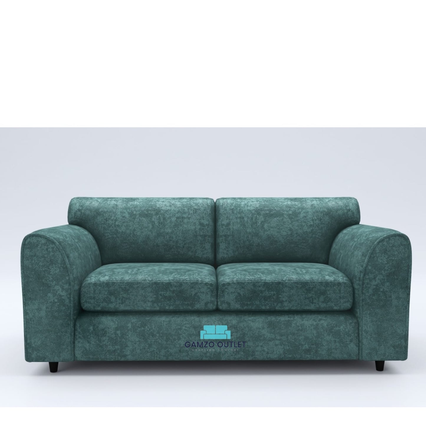 ALASKA FABRIC 3 SEATER FULL BACK SOFA