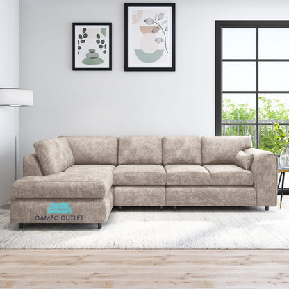 Alaska Full Back XL L Shape Sofa