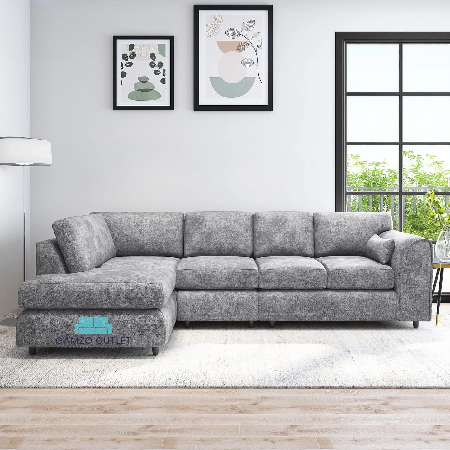 Alaska Full Back XL- L Shape Sofa