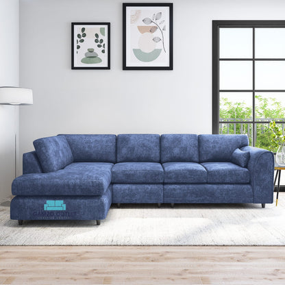 Alaska Full Back XL L Shape Sofa