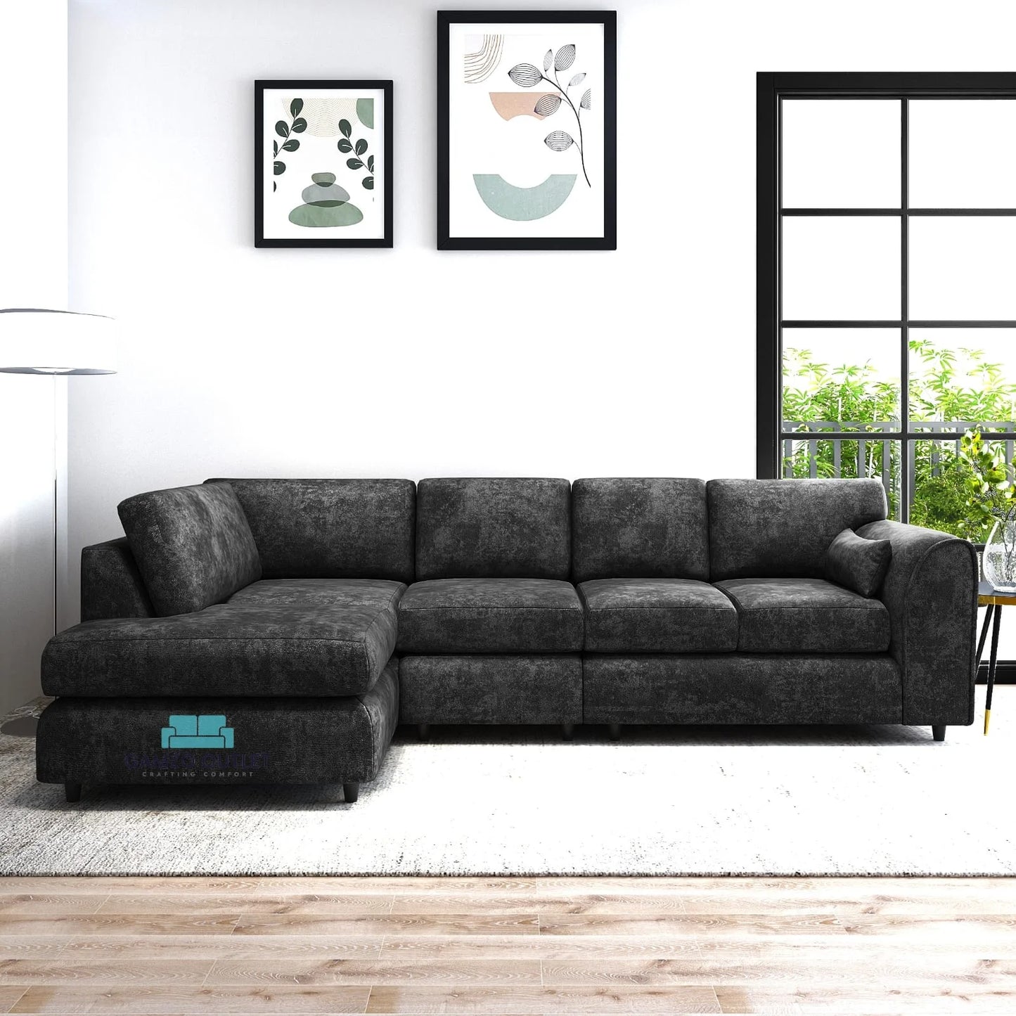 Alaska Full Back XL- L Shape Sofa