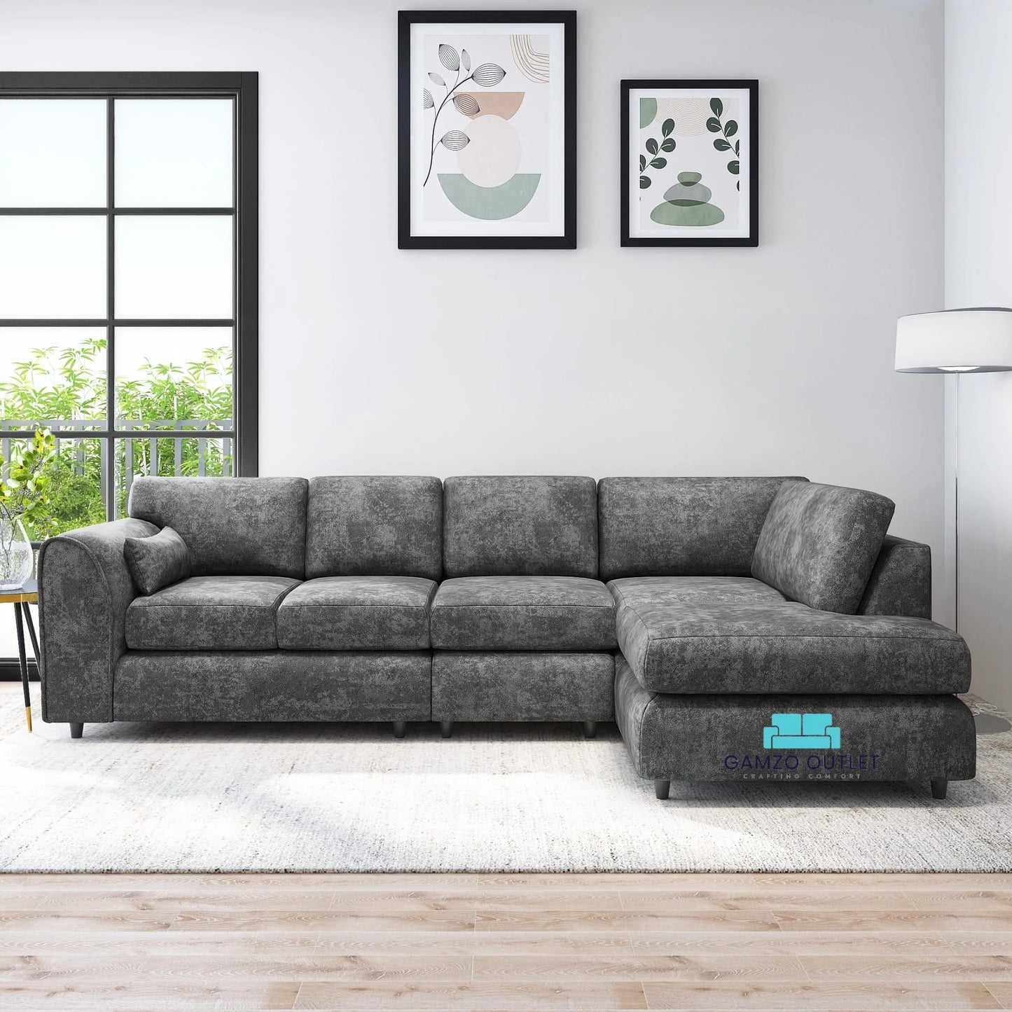 Alaska Full Back XL- L Shape Sofa