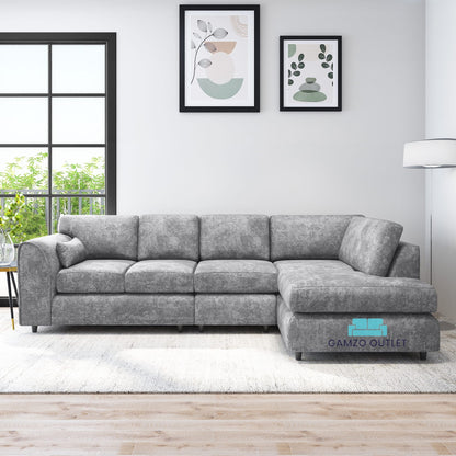 Alaska Full Back XL L Shape Sofa