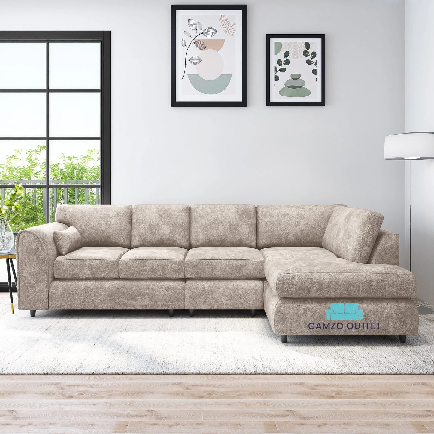 Alaska Full Back XL- L Shape Sofa