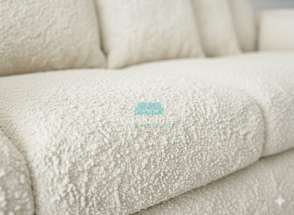 Boucle Scatter Back XL L Shape Sofa - Gamzo Outlet