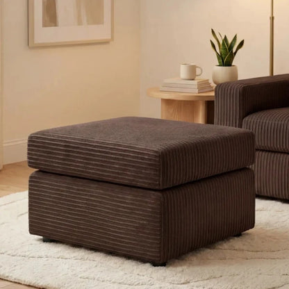 Jumbo Cord Footstool