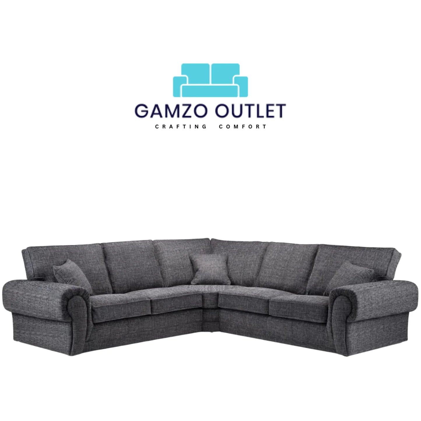 Wilcot fabric Corner Sofa