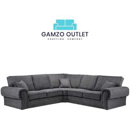 Wilcot fabric Corner Sofa