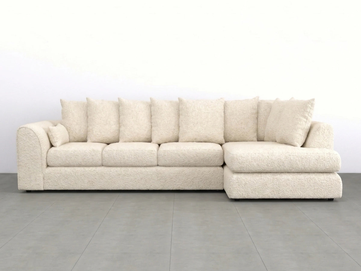 XL Right Hand Facing Ivory