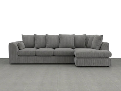 XL Right Hand Facing Charcoal Grey